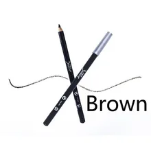 1 шт. черная/коричневая подводка для глаз карандаш для макияжа Водонепроницаемый красота натуральные глаза карандаш Карандаш для глаз жидкий карандаш для бровей