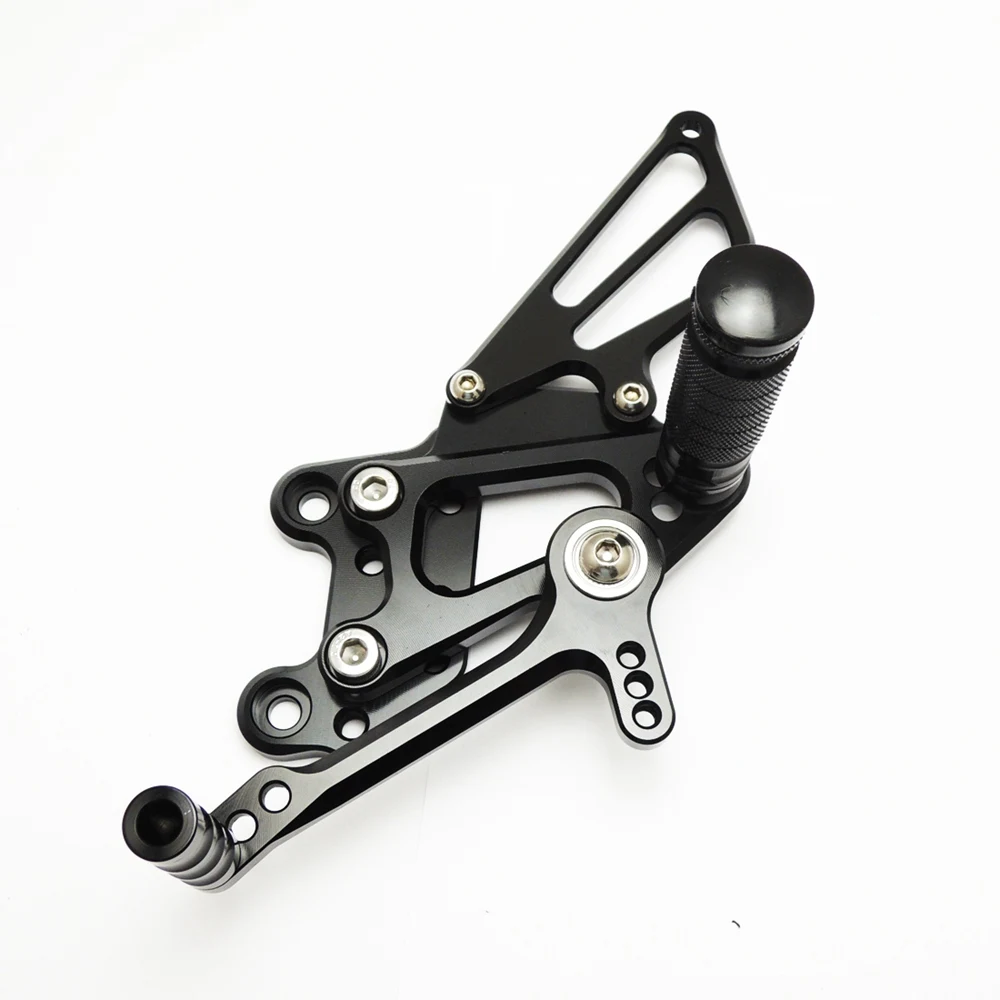 KEMiMOTO CBR1000RR 2004-2007 Регулируемый Rearset для Honda CBR600RR 2003-2006 мотоциклы подножки черный