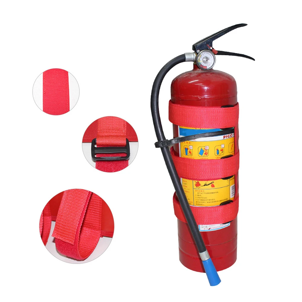 

Car Nylon Fire Extinguisher Fixed Holder Fits For Car Model Automobile Adjustable Roll Bar Fire Extinguisher Holder