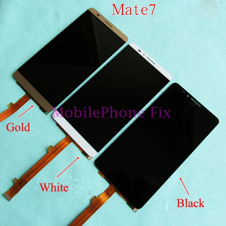 

For Huawei Mate 7 Mate7 LCD Display With Touch Screen Digitizer With Frame Bezel MT7 MT7-TL10 MT7-TL00 MT7-UL00 MT7-L09 MT7-CL00