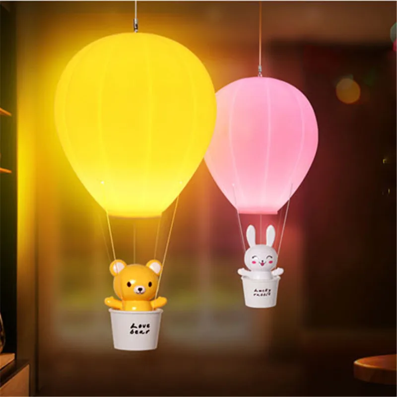 

LED Hot Air Balloon Rechargeable Lantern Night Light USB Child Feeding Nursery Bedroom Lamp Touch Remote Control Timing Garland