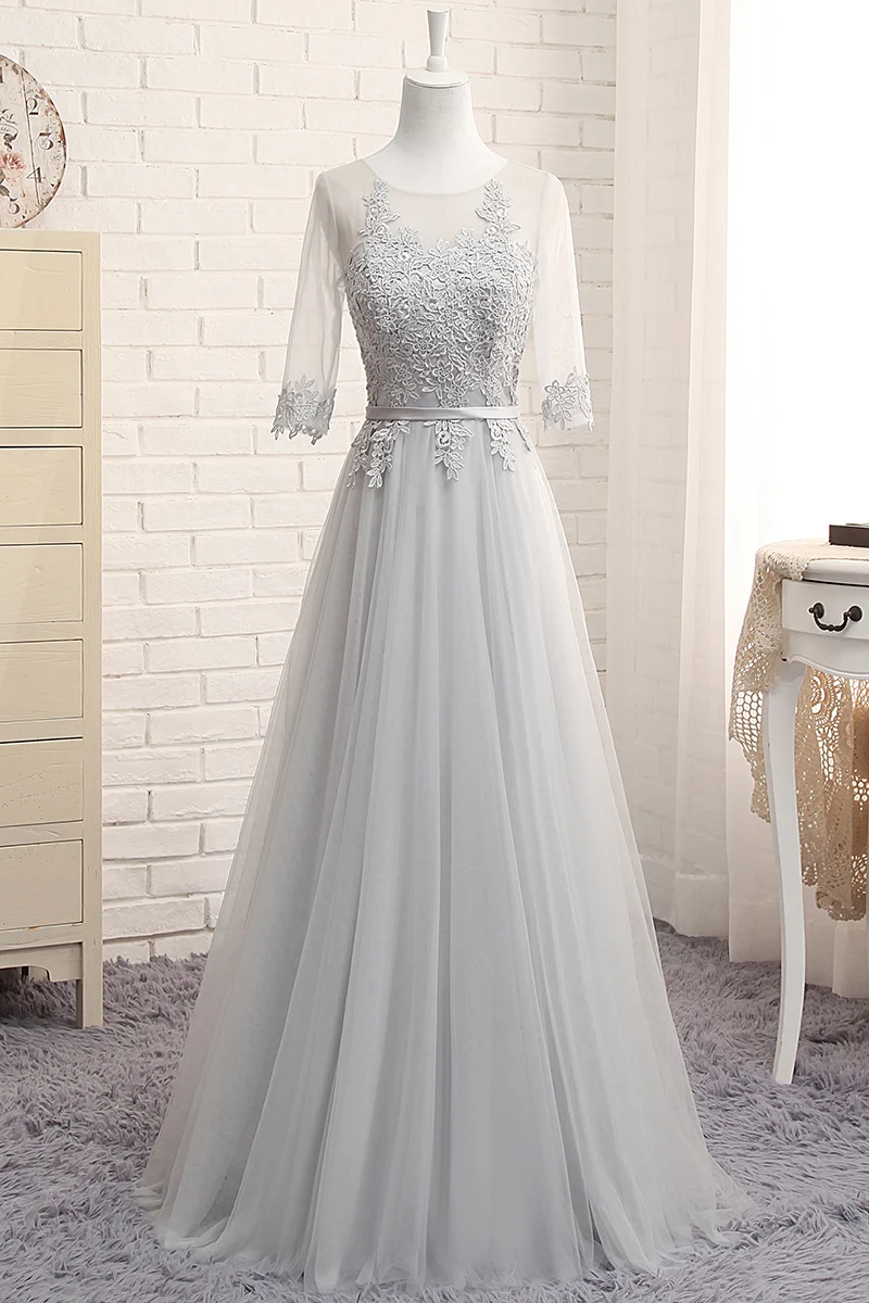 Robe de soiree, с глубоким вырезом, на шнуровке, прозрачное, кружевное, с вышивкой, ТРАПЕЦИЕВИДНОЕ, длинное, вечернее платье, vestido de festa, вечерние платья для выпускного вечера