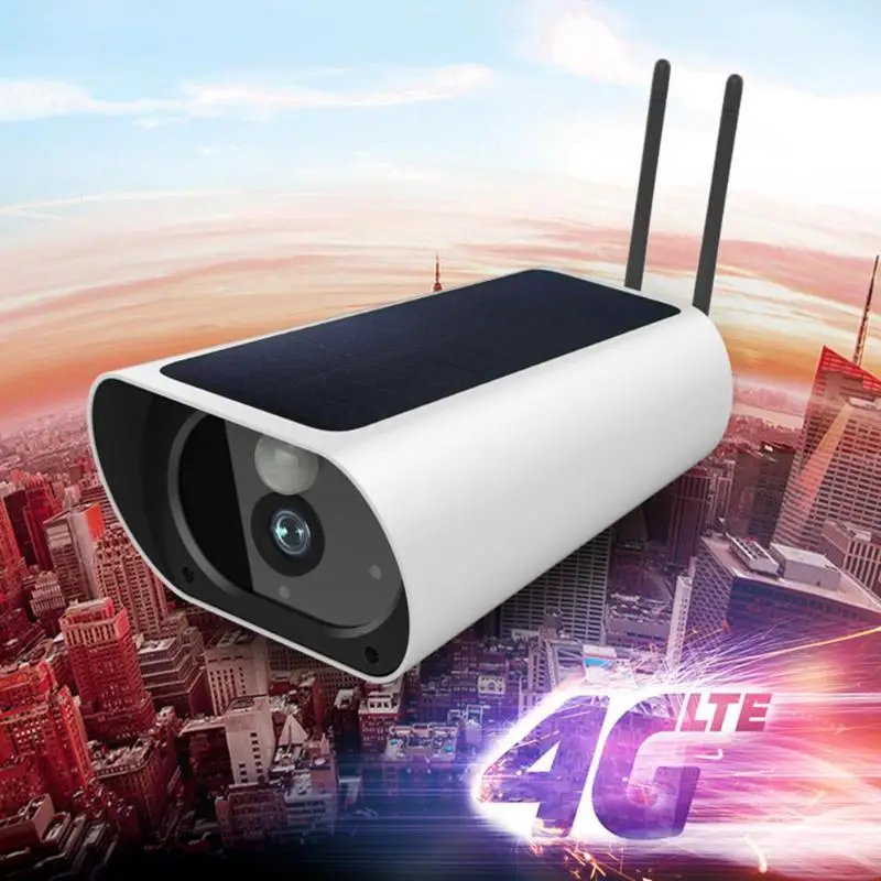 4G Солнечная камера 2MP 1080P WiFi IP67 водонепроницаемый видеорегистратор видеокамера ИК ночного видения CCTV камера Анти-теиф монитор безопасности