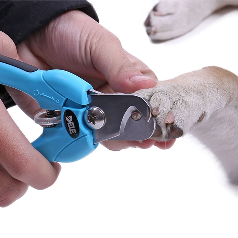 Professional Pet Dog Cat Nail Clippers Stainless Steel Adjustable