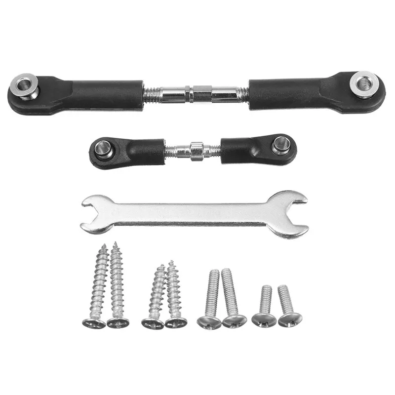 High Quality WPL Upgrade Metal Servo Arm Rod For 1/16 Rc Car Trunk