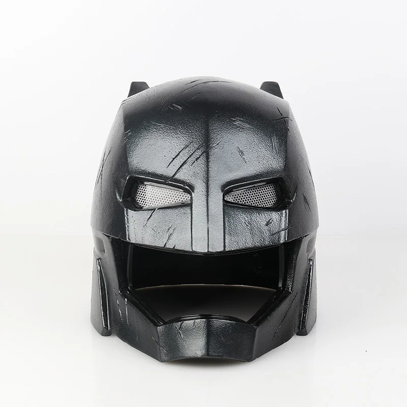 Тип СВЕТОДИОДА! 600 г армированный FRP Бэтмен мех шлем Бэтмен против Супермена: Рассвет Справедливости реквизит для косплея маска Аксессуары для костюма