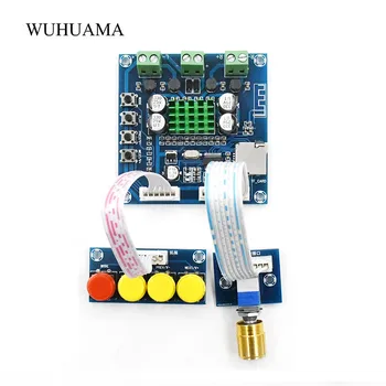 

Bluetooth Amplifier Moduel Receiver 2x15W Stereo TF MP3 Amplifiers Board 30W Volume Key Control Audio Program Kit