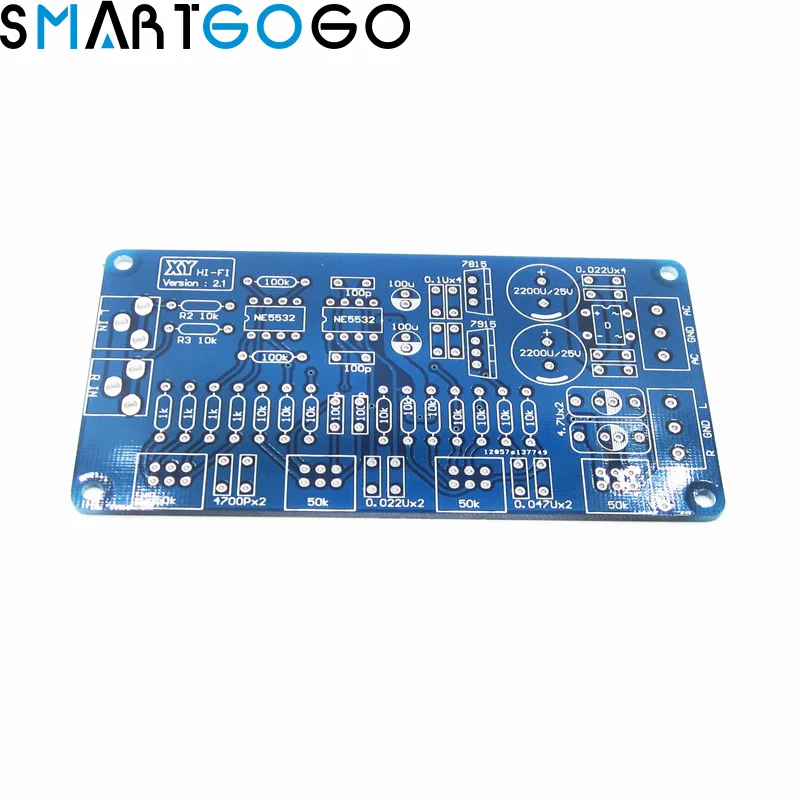 

NE5532 Control Audio Power mini Amplifier PCB Board / DIY Kit Electronic decodificador PCB Board audio Module
