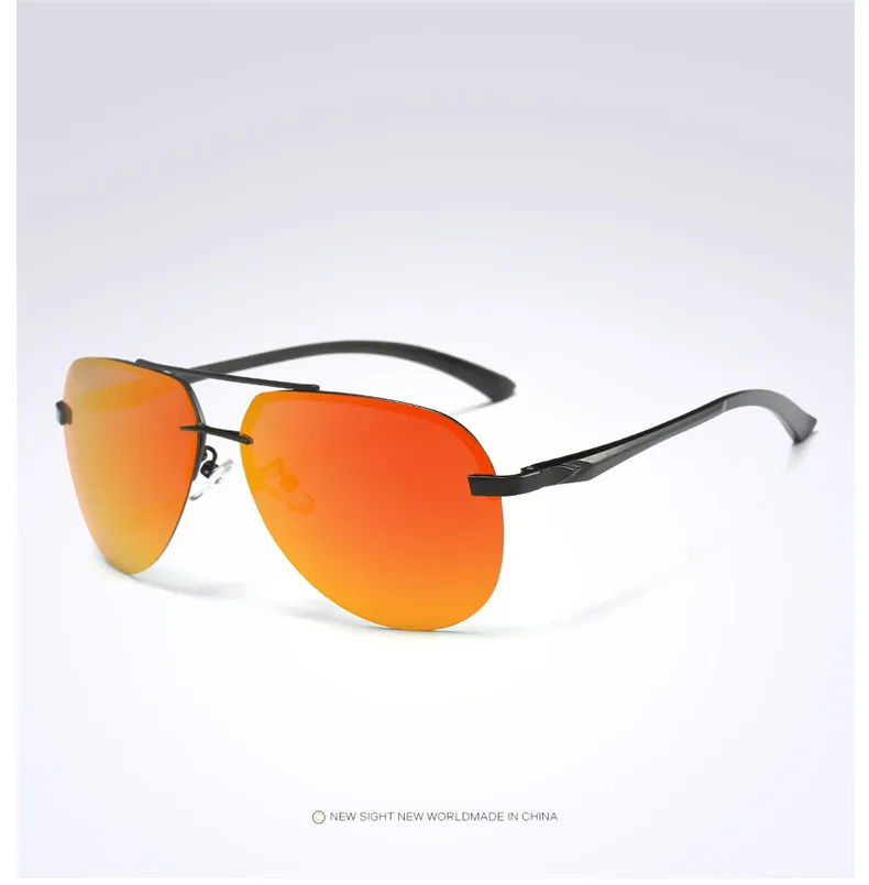 DEARMILIU, оправа из сплава, классические мужские солнцезащитные очки для вождения, поляризационные зеркальные очки, авиационные солнцезащитные очки для женщин A143