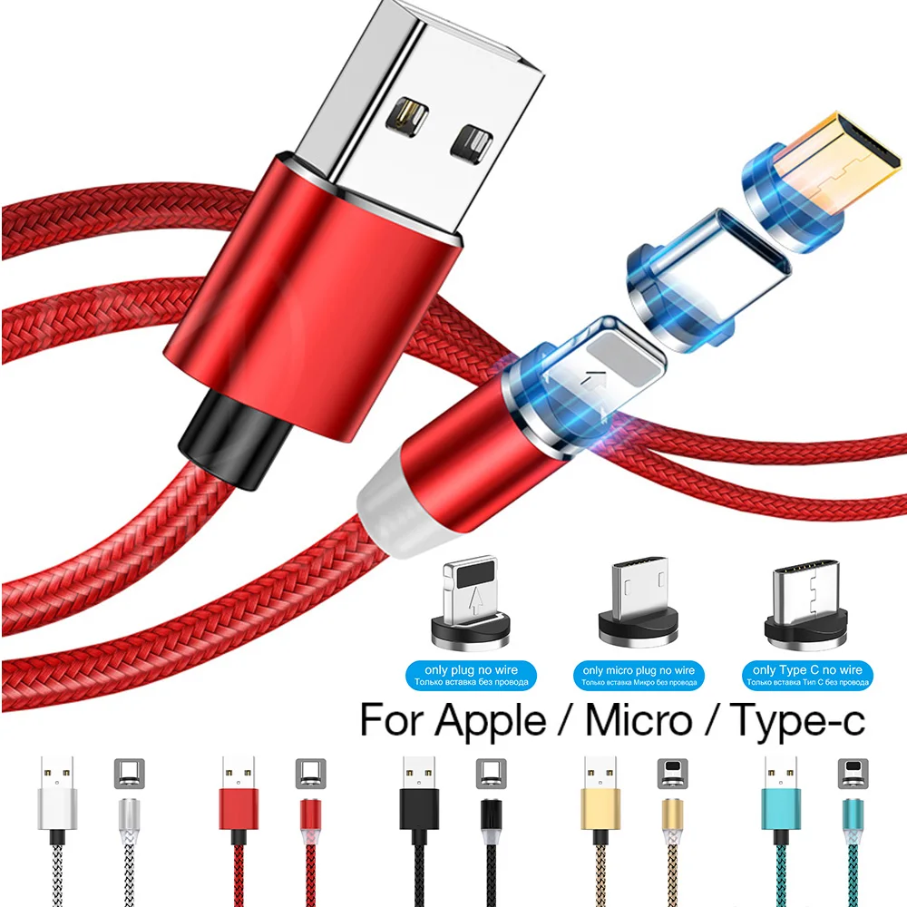 

Magnetic Charger Micro USB Cable For Xiaomi Huawei Android Mobile Phone Fast Charging Magnet Microusb Data Cable Wire