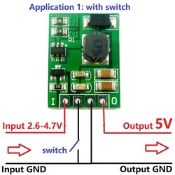 Versatile Step - Up Voltage Regulator Power Module with Adjustable Output (5V(no Pin))