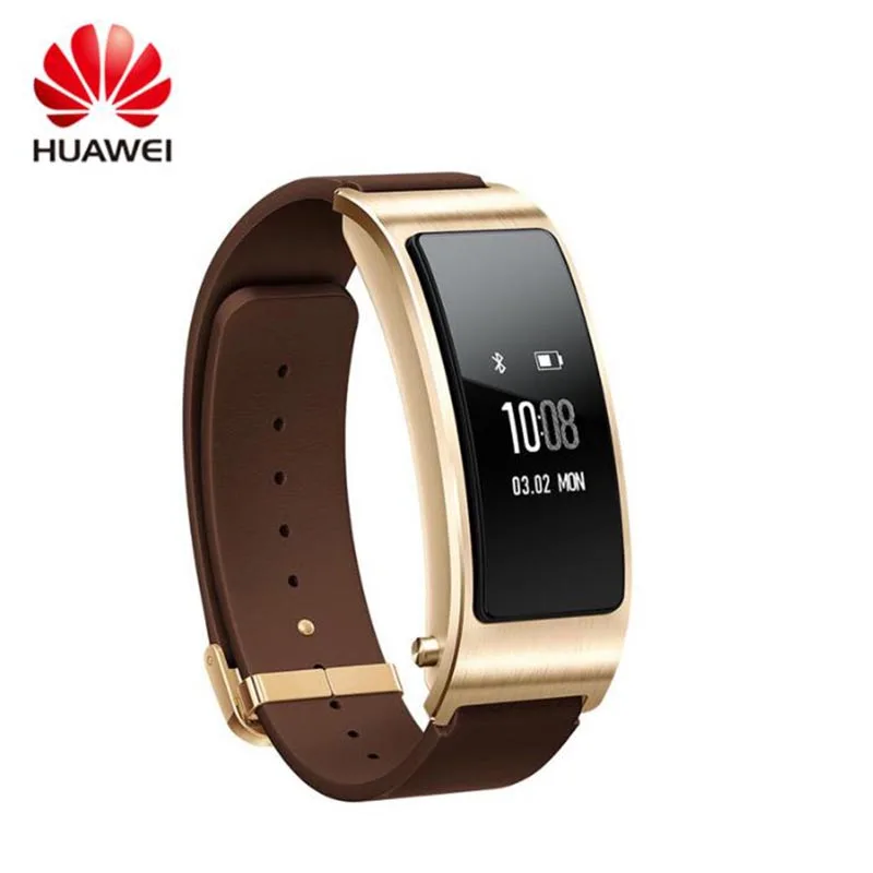 Оригинальный huawei TalkBand B3 Talk Band Bluetooth Smart Напульсники носимых спортивные часы