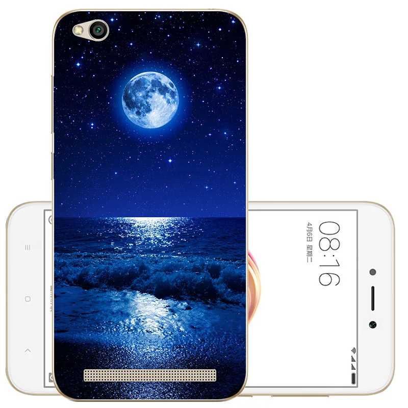 CaseRiver Мягкий ТПУ чехол для 5 0 &quotXiaomi Redmi 5A силиконовый с рисунком защитный Xiaomi 5A|case