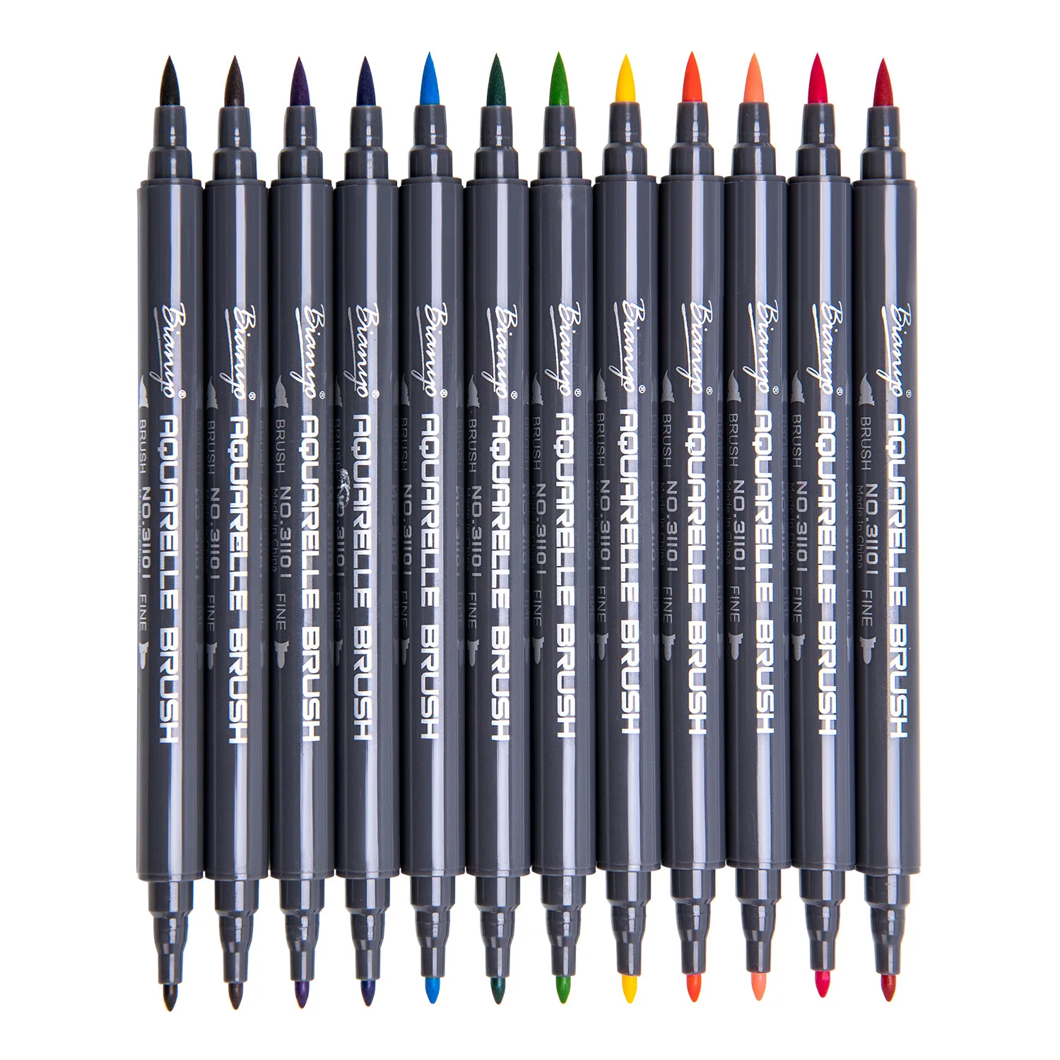 

Double Head Soft Brush Pens Watercolor Marker Pens Painting Lettering Pens Writing Brush Marker Hand Painted Writing Supplies