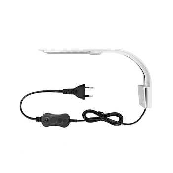 

CHFL EU Plug LED Aquarium Light Lighting Plants Grow Light Super Slim 24 Bright Fish Tank Aquarium Indoor Water Garden Housepl