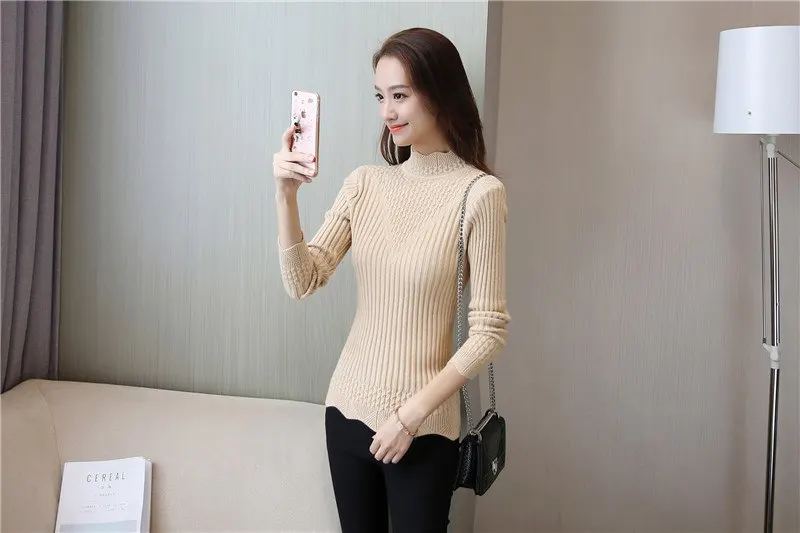 Xnxee 2018 Модный женский свитер Корейская Осень Новый женский свитер рубашка 33 мягкий Xnxee