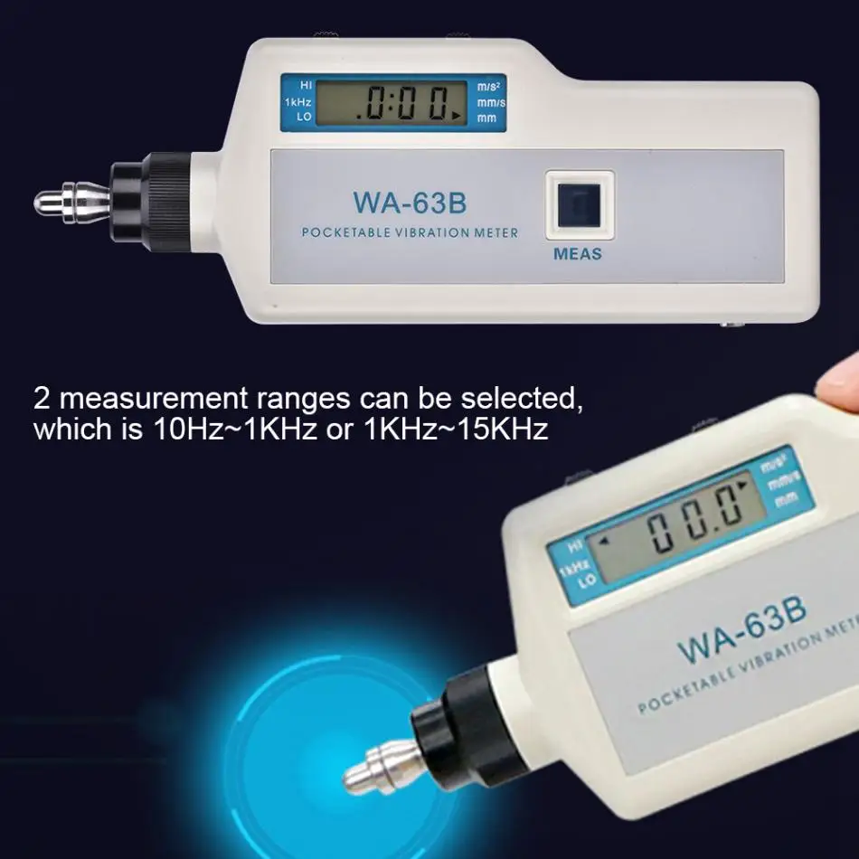 ЖК-дисплей цифровой Виброметр ручной портативные виброизмерители Сенсор метр тестер анализатор 110 V-240 V Vibrameter измерения хорошее