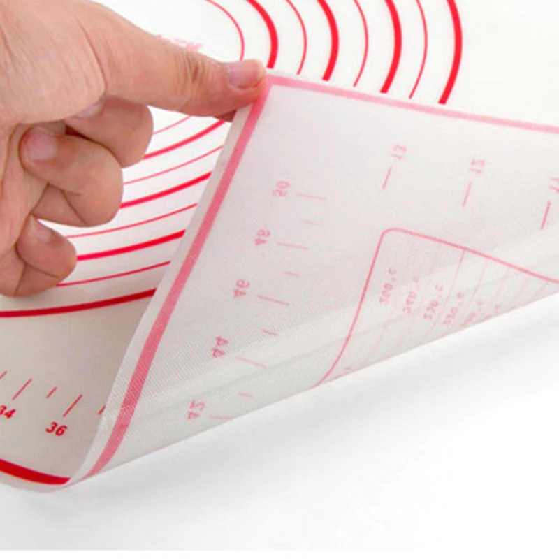 Non Stick Silicone Baking Mat Pizza Dough Maker Pastry Kitchen Gadgets Cooking Tools Utensils Bakeware Kneading Accessories