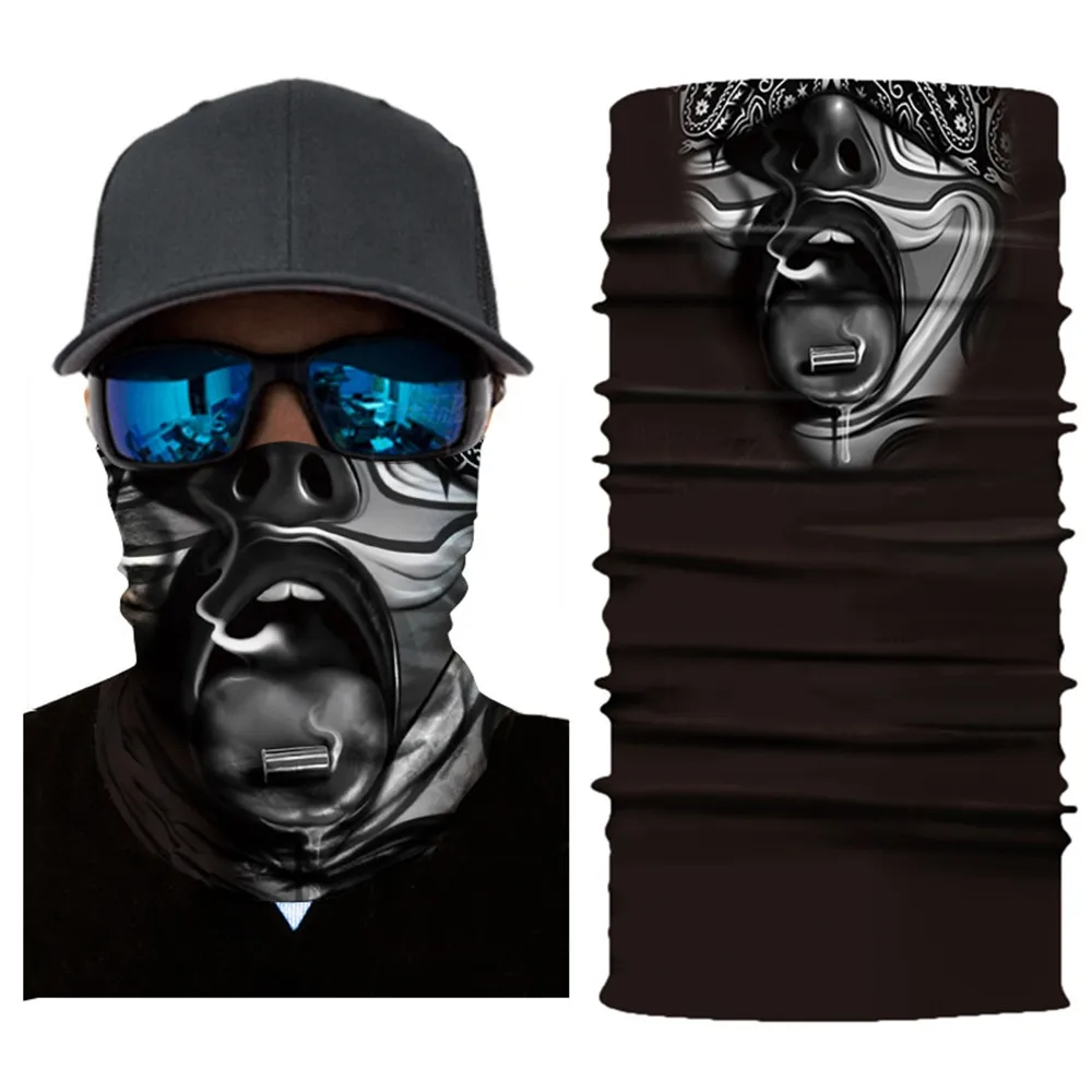 Спорт на открытом воздухе волшебный головной шарф Многоцелевой повязка для езды шляпа шапки для солнцезащитный ветронепроницаемый Зонт велосипедные маски для мужчин/женщин велосипедная маска