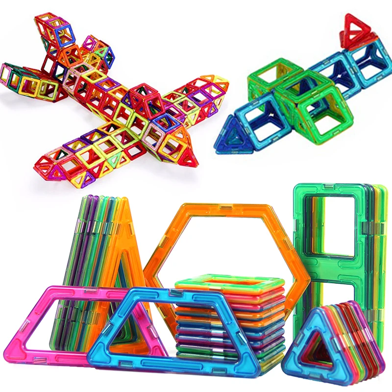 34 шт. Большой размер Дизайнерские магнитные строительные блоки игрушки Созвездие сборка стерео квадратная форма строительные блоки подарок на день рождения