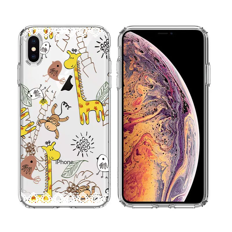 Arvin Case FOR  Iphone XR Soft Clear Protective TPU Back Cover FOR 5 5S 6s Plus X XS Max Painting Silicon Cover FOR Iphone 7 8 (16)