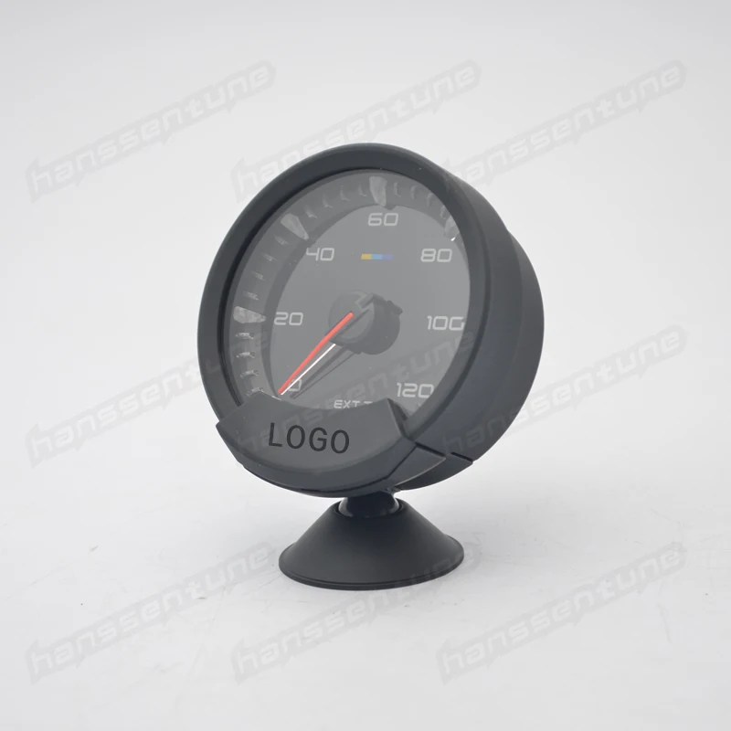 HANSSENTUNE 2.5" 63mm 7 Colors Exhaust gas temp Gauge EXT TEMP Smoke Face Car Gauge Meter With Sensor Universal