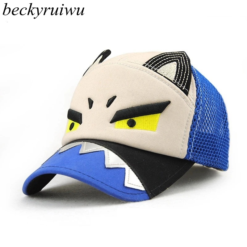 paul shark baseball cap cartoon font children caps kid comfortable cotton fin hat paul shark baseball cap cartoon font children caps kid comfortable cotton fin hat
