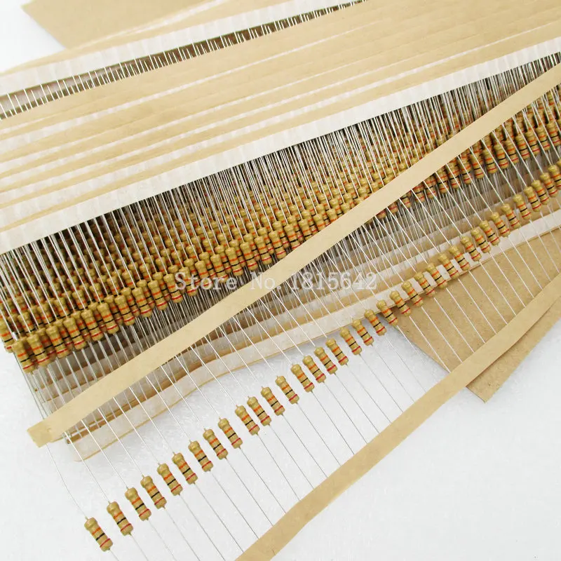 100PCS 1/2W Carbon Film Resistors 5% Error 8R2 8.2R ohm 8.2 Ohm Color Ring Resistance | Электронные компоненты и