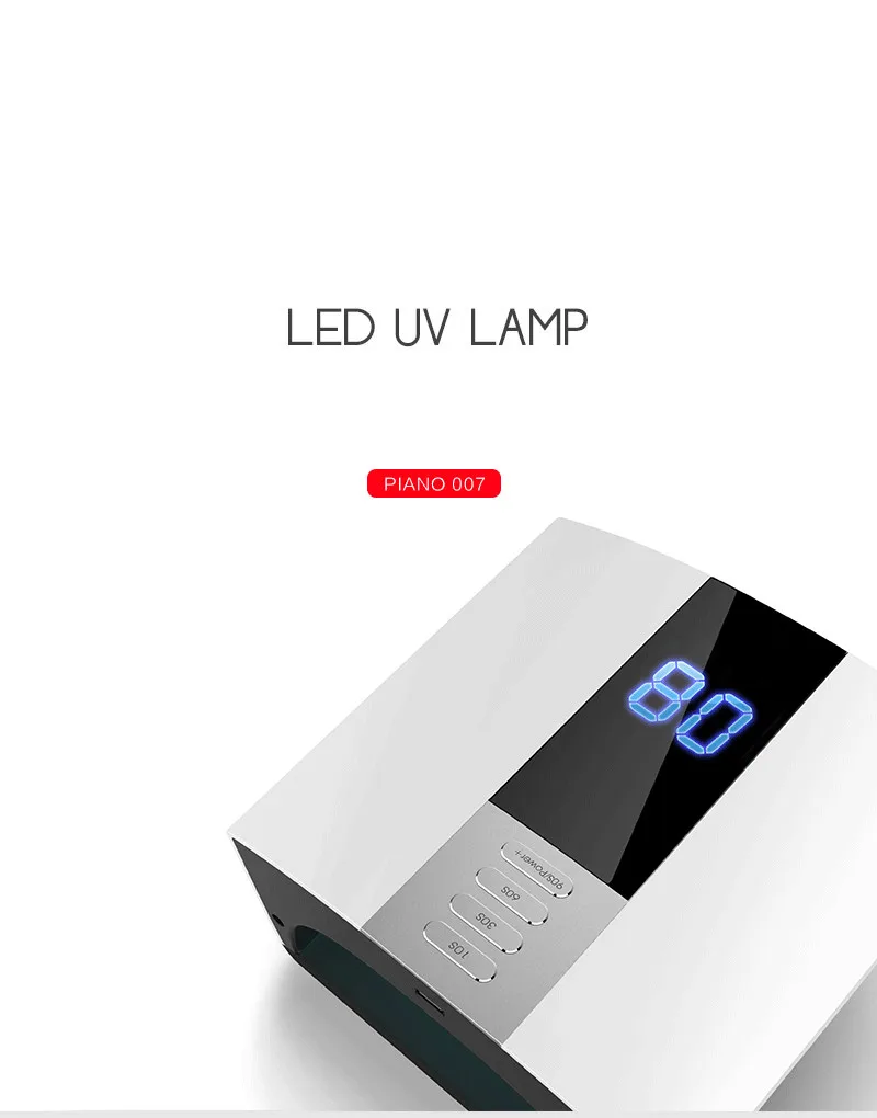 

Nail lamp sun light therapy machine led phototherapy lamp 48W nail tool set nail machine