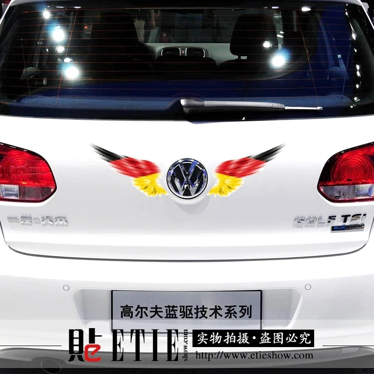 Car Styling Hot Sale Glue Sticker 2015 12*8cm Promotion Words Glue