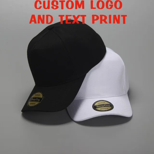 Free shipping Custom Logo Unisex Blank Hats Customized Baseball Caps