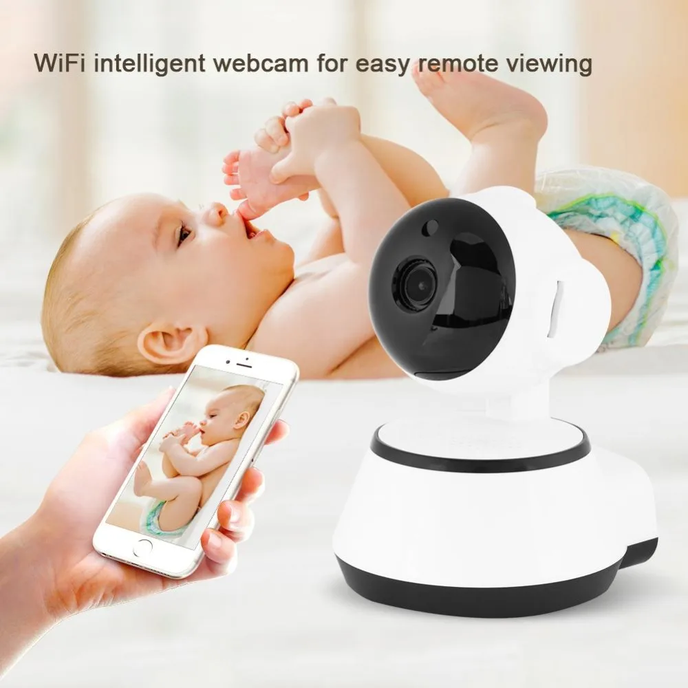 720 P HD Детские видеоняни Wi-Fi Беспроводной Smart Ночное видение маленьких Камера Audio Video Remote безопасности домашняя камера видеонаблюдения