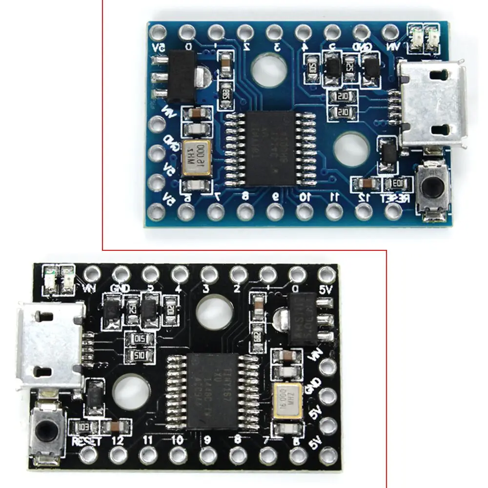 

ATtiny167 Digispark compatible developing board, ATtiny 167 MicroUSB.