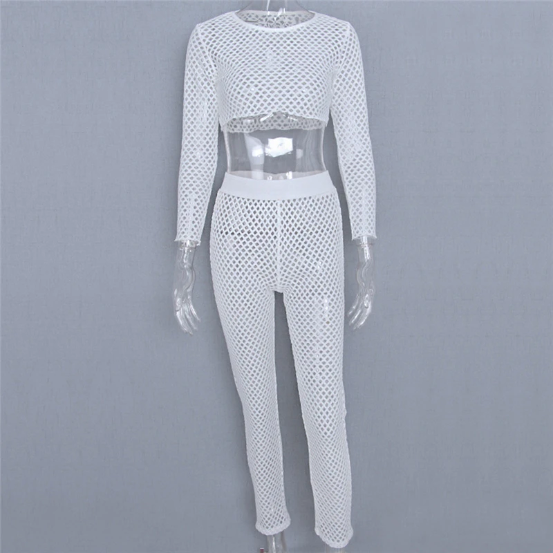 Women Mesh Hollow Out Beachwear Cover Up Bathing Suit Beach