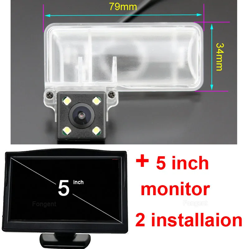 Автомобильная парковочная камера заднего вида для Subaru Impreza WRX Forester Legacy BRZ Outback ZC6 Exiga Toyota GT86 FT86