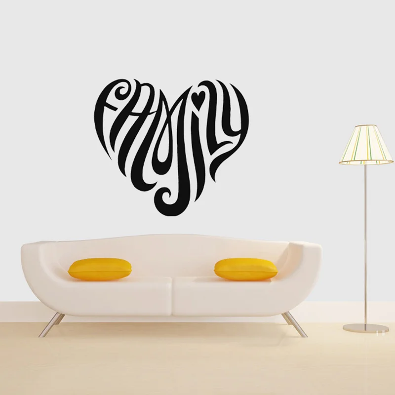 Uitverkoop Familie Hart Motto Slaapkamer Woonkamer Eetkamer Decal ... Uitverkoop Familie Hart Motto Slaapkamer Woonkamer Eetkamer Decal ...