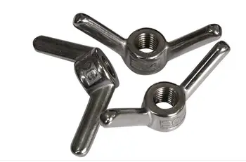 

1pcs M20 M22 M24 Stainless steel horn nut Hand screw handle Butterfly nuts