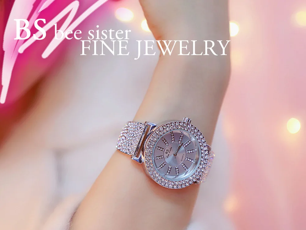 40 мм, женские часы с большим циферблатом и бриллиантами, дамские Элегантные Очаровательные часы с браслетом, модные повседневные часы для девушек, модные часы Montre Femme