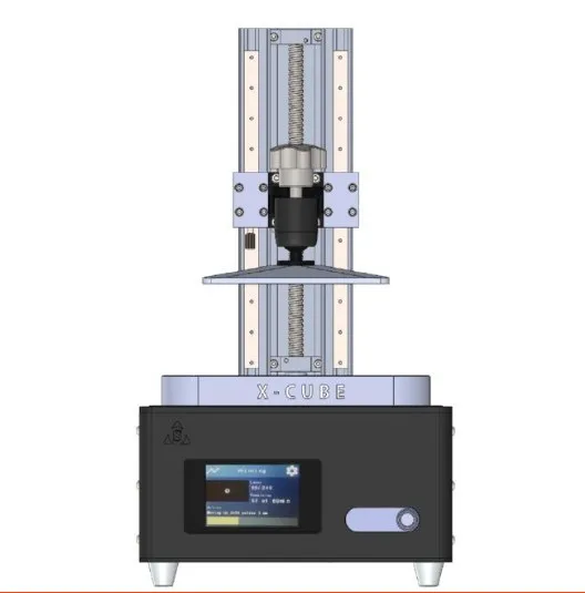 Двойной рельс X-CUBE ЖК 3D принтер SLA УФ отверждения светочувствительная Смола печать размер 120X60X200 мм