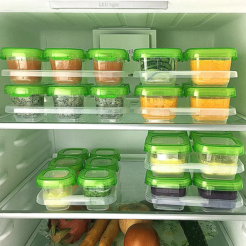 Детская еда холодильник и микроволновая печь безопасные детские пищевые добавки коробка портативные закуски свежая еда BPA Бесплатный блок контейнеры набор
