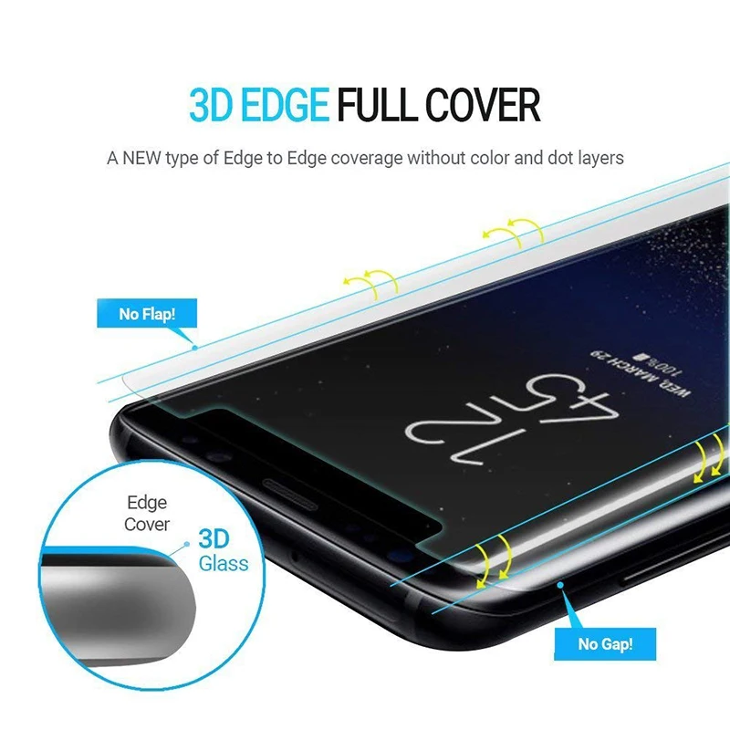 Suntaiho Nano UV Liquid full Glue Tempered Glass For Samsung Galaxy S10 Plus S9 plus case friendly glass Note9 Screen Protector Suntaiho Nano UV Liquid full Glue Tempered Glass For Samsung Galaxy S10 Plus S9 plus case friendly glass Note9 Screen Protector