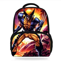 14 дюймов Новый Популярный мультфильм оборотень Marvel печати Школьный рюкзак для детей повседневная школьная сумка для детей Для мальчиков и