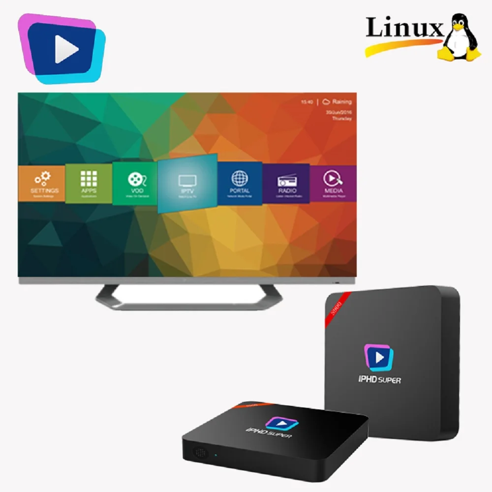 ACEMAX IP tv IPHD Super S900 коробка со сталкером 2 Гб ОЗУ Linux Smart tv Box IP tv подписка для Европы/арабский/России/США/Канады