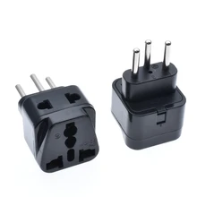 2 шт. Универсальный 2 в 1 США Великобритания Австралийский индийский в швейцарский адаптер штекер(тип J