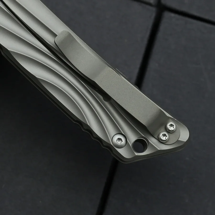 BEKETEN M390 сталь HT02 Флиппер складной нож титановая ручка Открытый Отдых Охота Карманный подарок Коллекция Ножи EDC инструменты