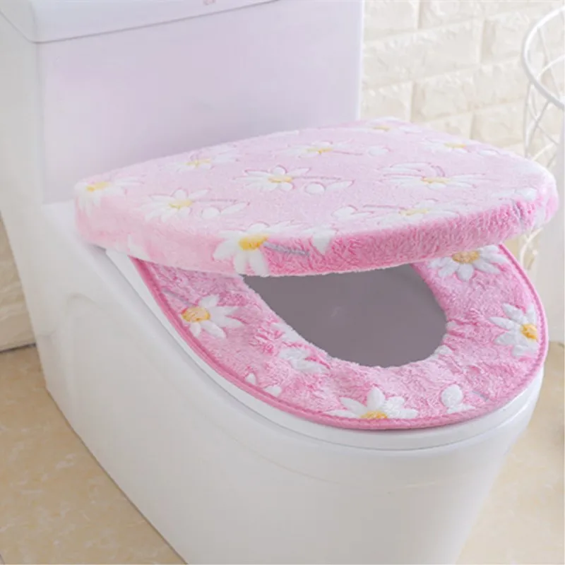 Buy Bathroom Tools Winter Thick Toilet Seat Cover Warm