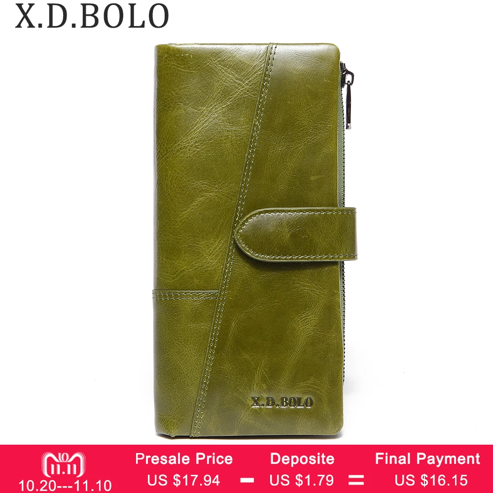 

BOLO Women Long Clutch Wallet Large Capacity Wallets Female Purse Lady Purses Phone Pocket Card Holder Carteras