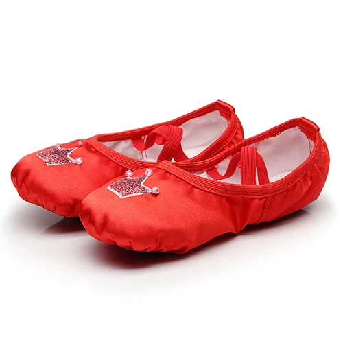 red ballet shoes girls