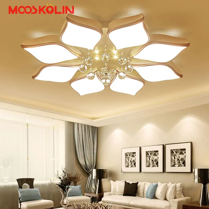 

Hot Modern LED Crystal Chandelier Lighting Fixture Crystal Light Lustres de cristal for Living Room Bedroom Ceiling Lamp