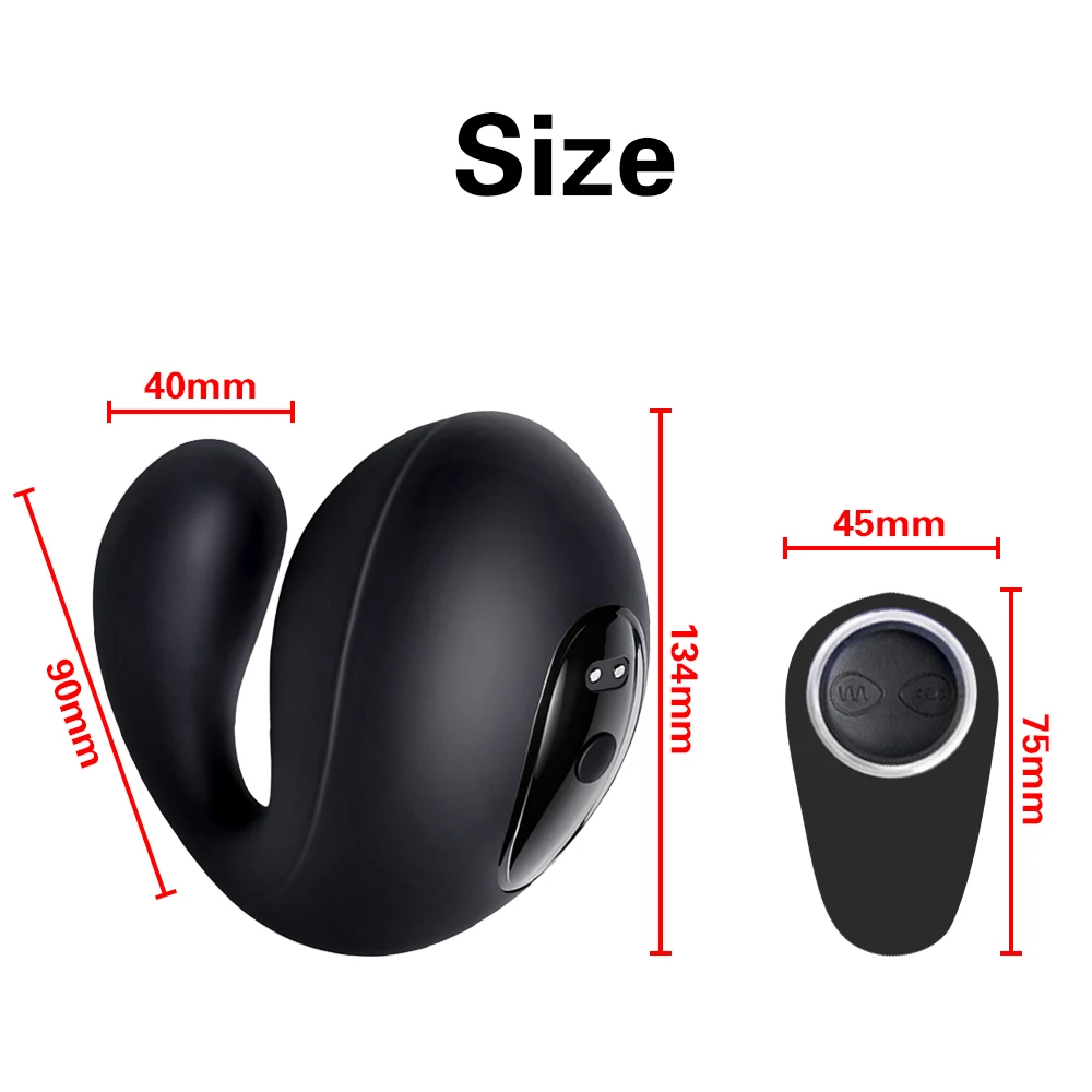 Wireless Remote 10 Vibrating Huge Vibrator Eggs Dual Motor Clitoris Stimulator Vibrator Sex Toys for Woman Vaginal Massage Ball 5